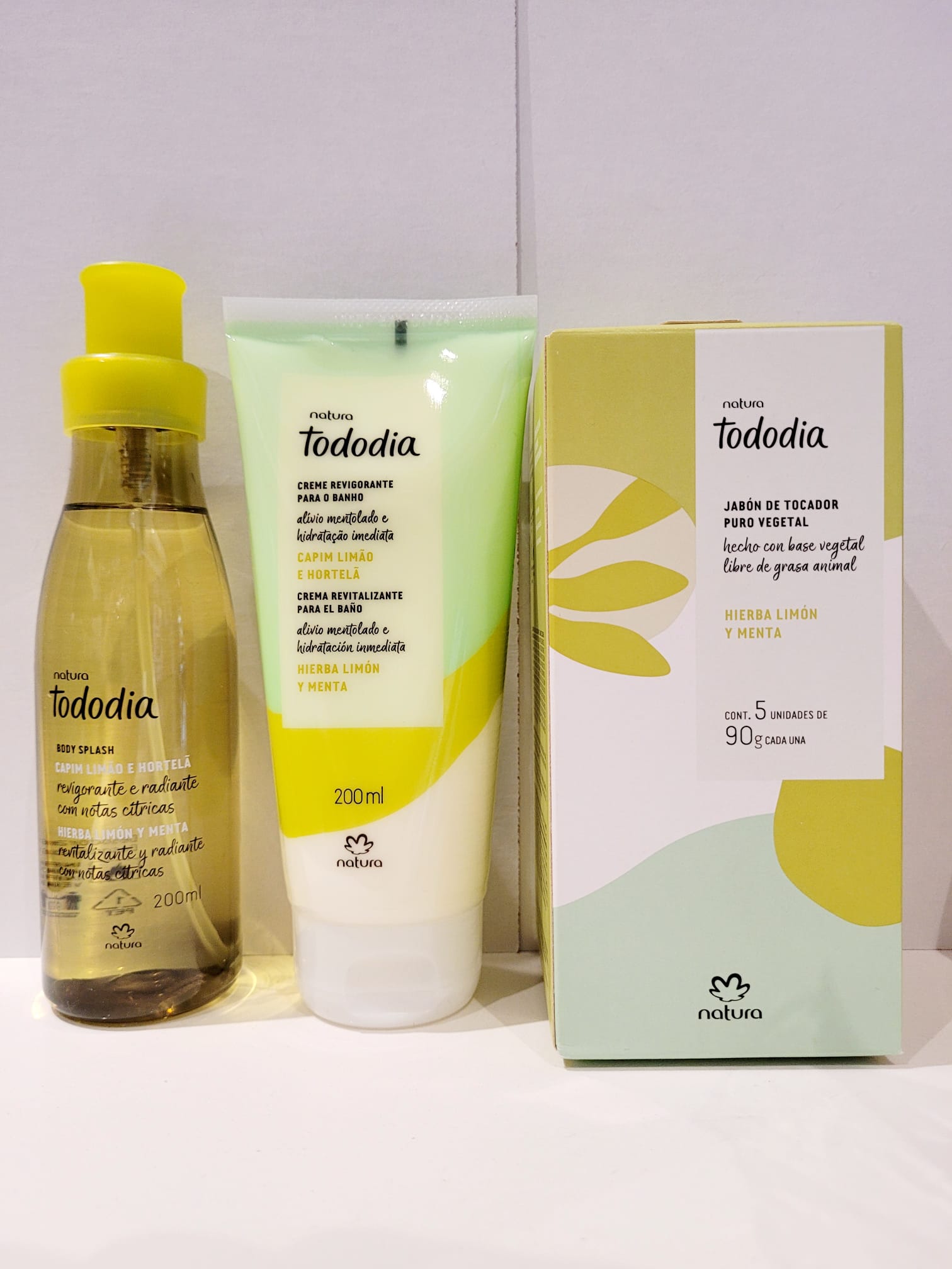 Kit Natura Tododia Banho Capim Limao e Hortela — Hi Brazil Market