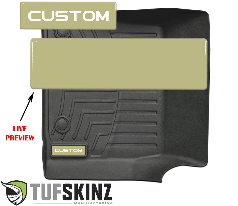 Badge/Emblem Inserts Fits - WeatherTech Floor Mats — Tufskinz.com