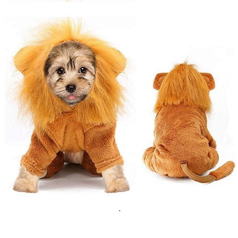 Lion Jumpsuit Dog Costume | DoggyTopia | DoggyTopia