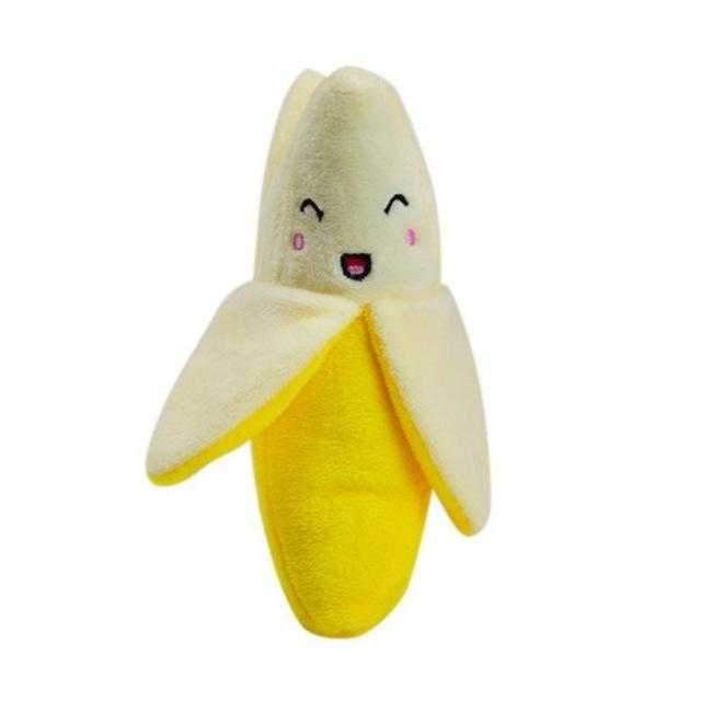 banana dog toy