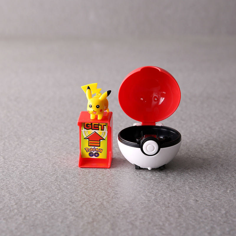 pokeball toy with pokemon inside