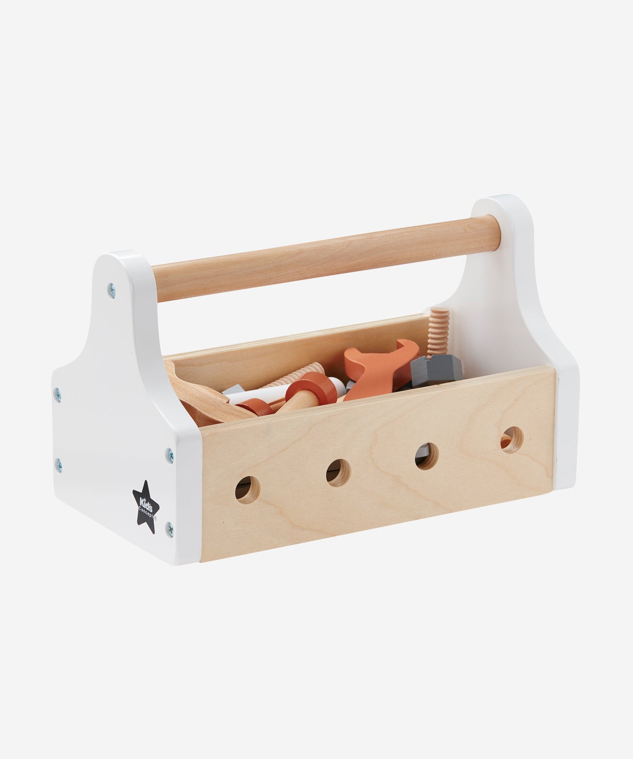 kids wooden tool box