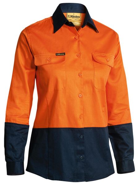 Bisley Women's Taped Hi Vis Cool Lightweight Drill Shirt-(BL6696T) – Budget  Workwear New Zealand Store