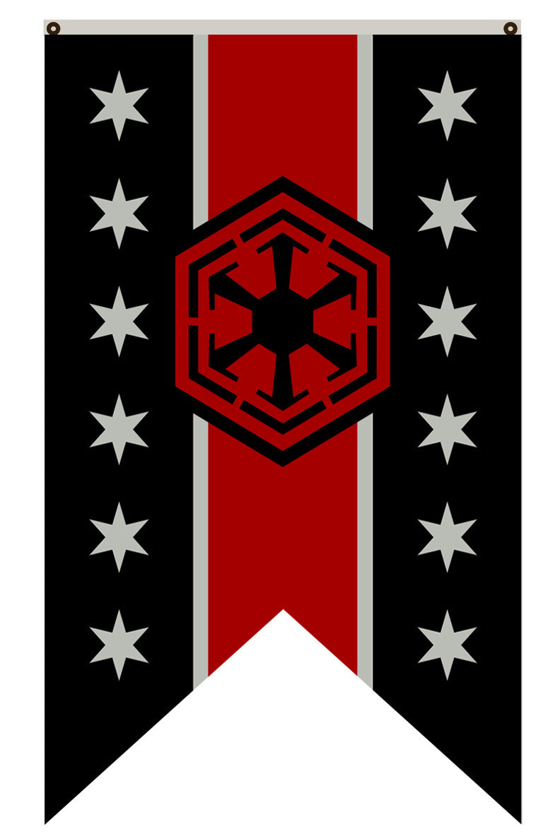 Fyon Star Wars Star Trek Fans Banner Sith Empire Flag Fyonshop