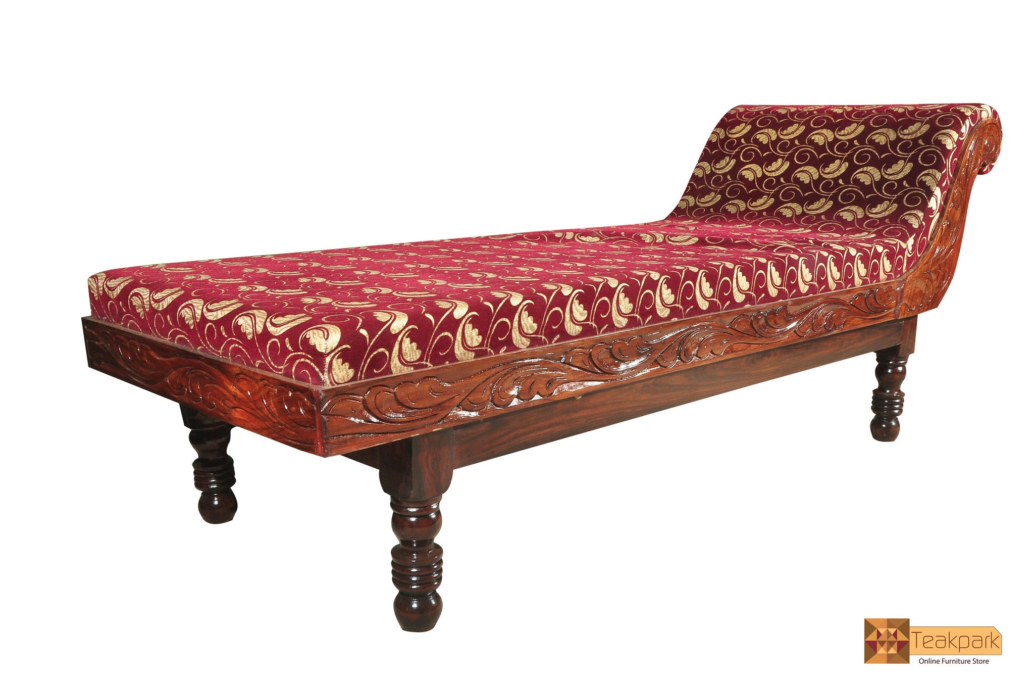 teak wood diwan bed