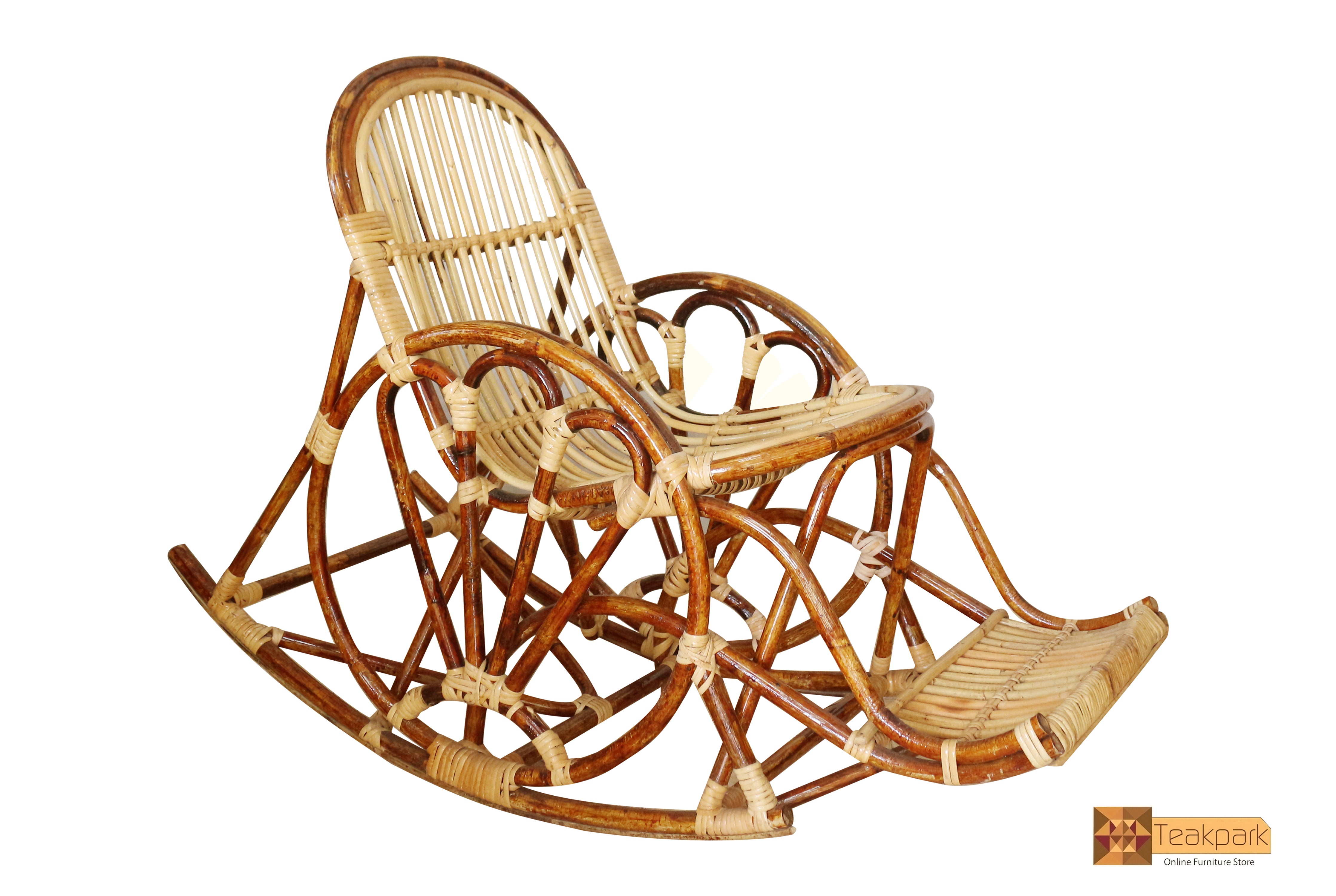 nanzwa cane kids rocking chair – teakpark