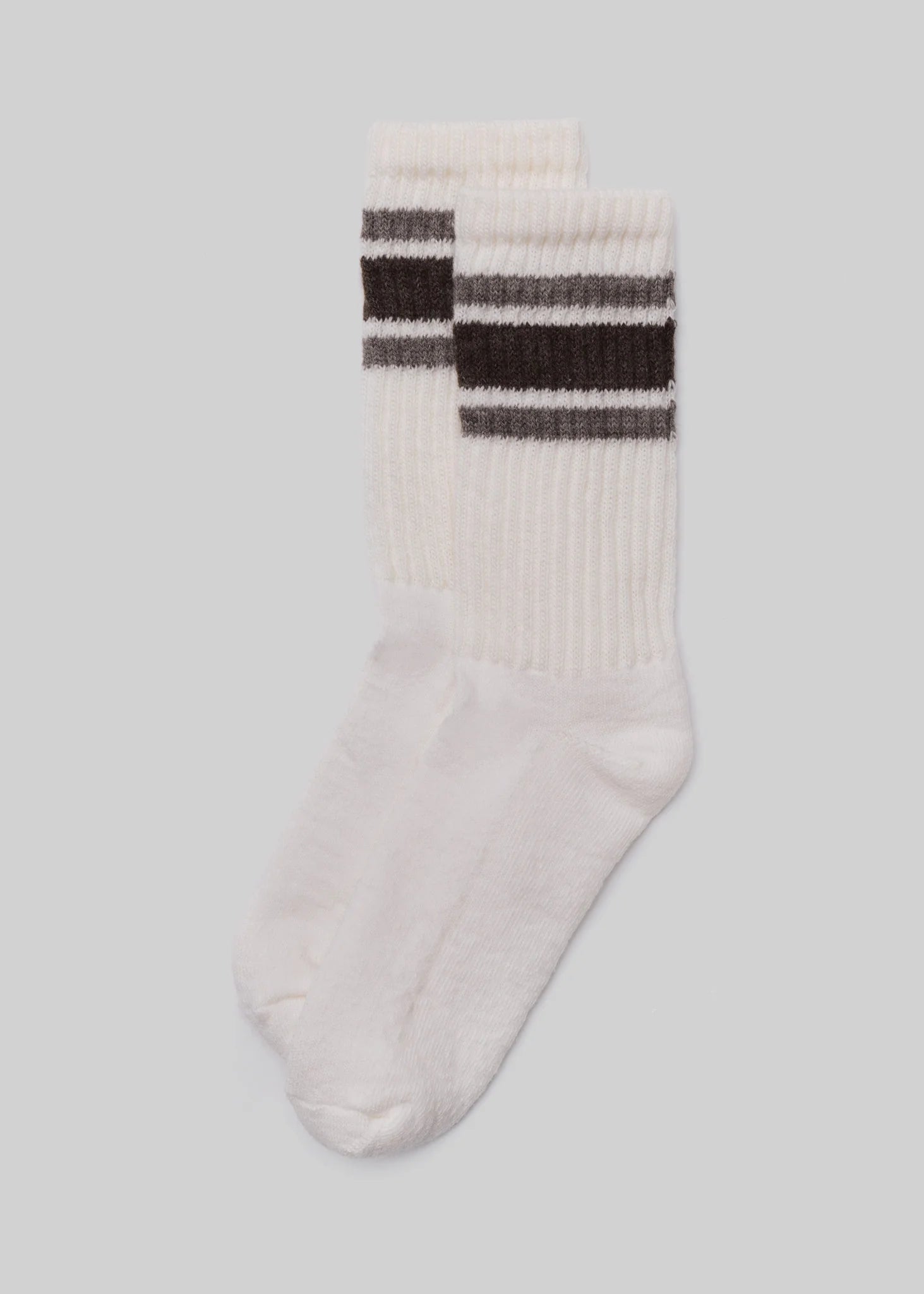 Merino Retro Stripe Brown/Elk