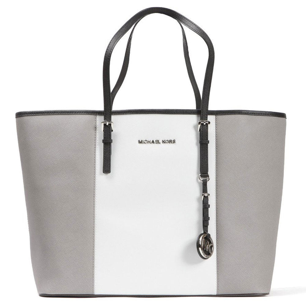 michael kors black and grey bag