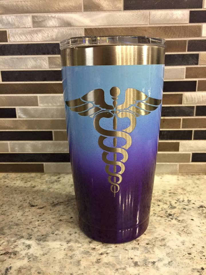 Custom Powder Coated YETI Cup 20oz 