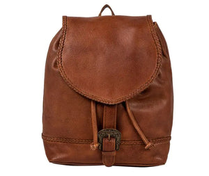 Lobeth Leather Backpack - The Back Forty Embroidery Company