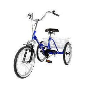 Single Speed Adult Folding Tricycle 6
