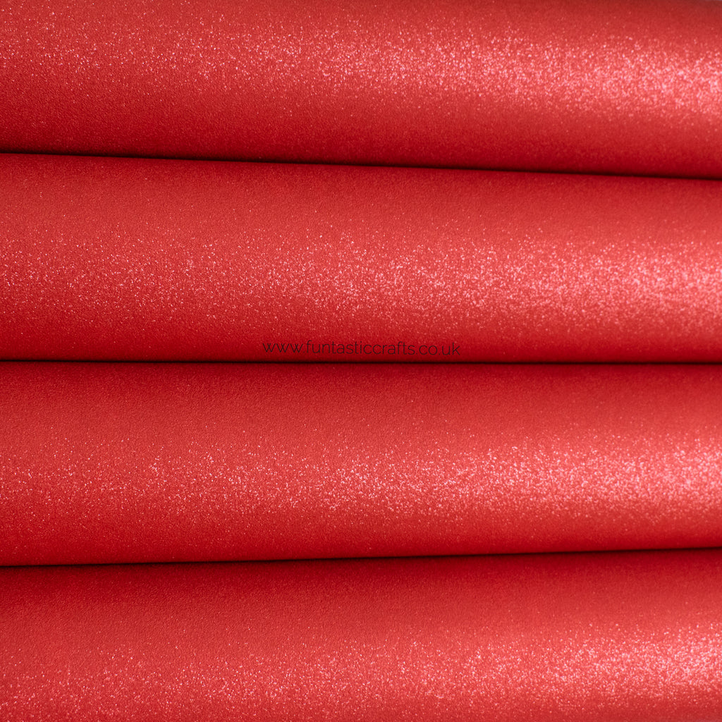 red leather fabric