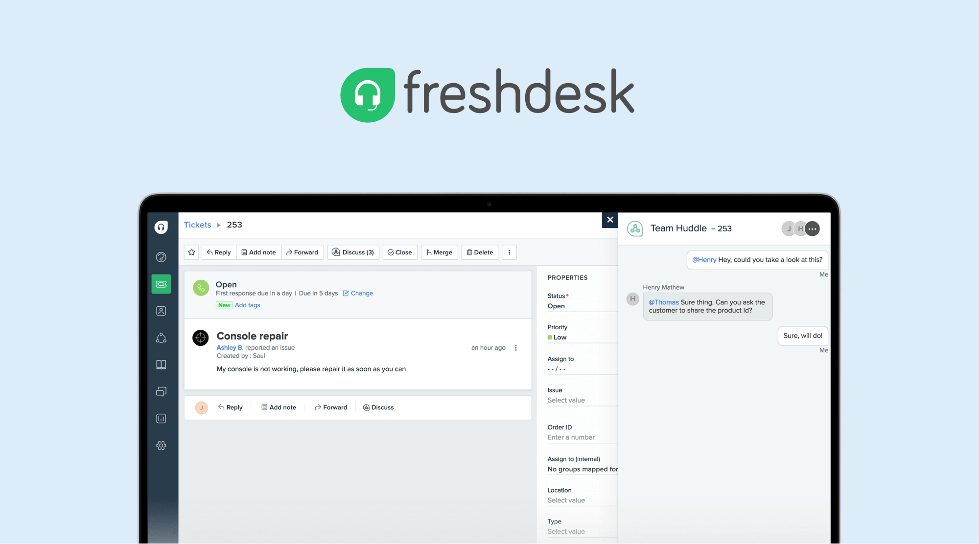 What is freshdesk