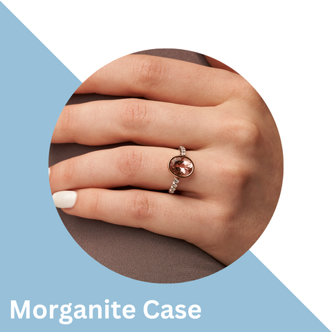 Park City Jewelers Morganite Collection Case 15