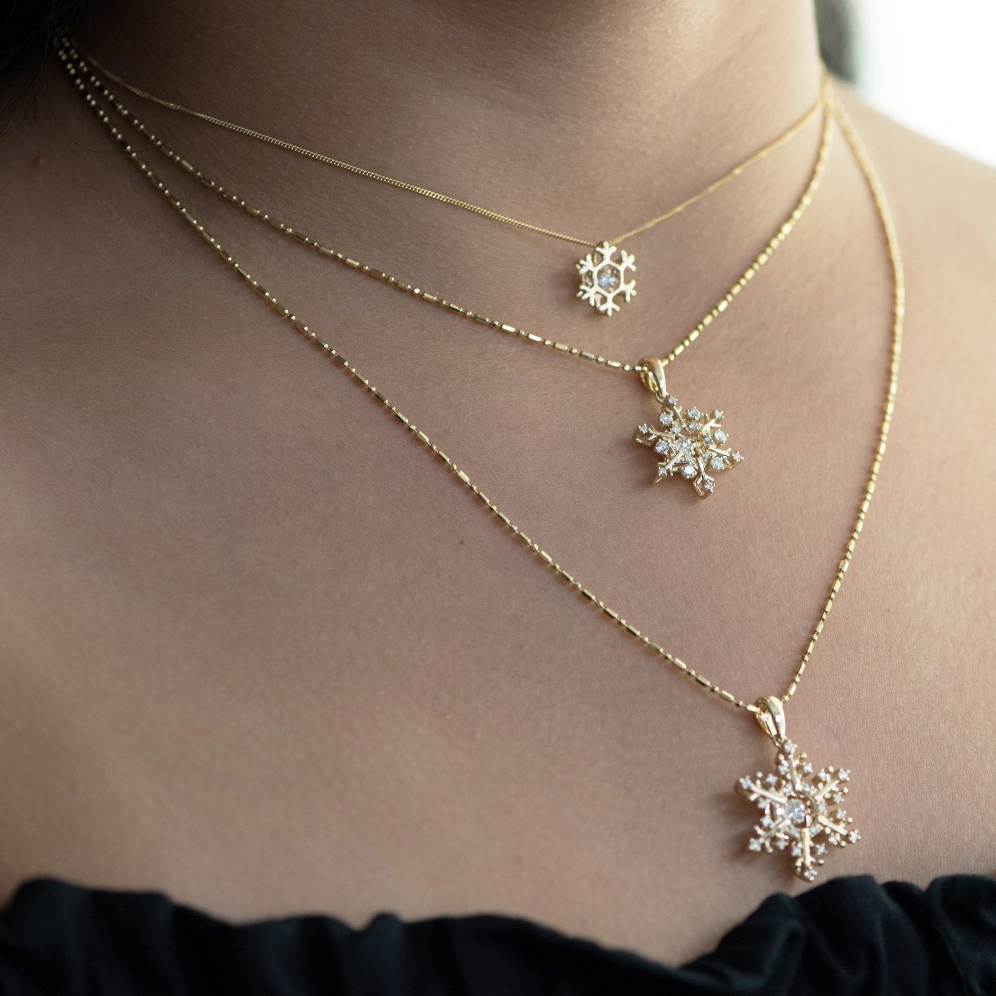 14K WG Lab Grown Dancing Diamond Necklace – EK Jewelers