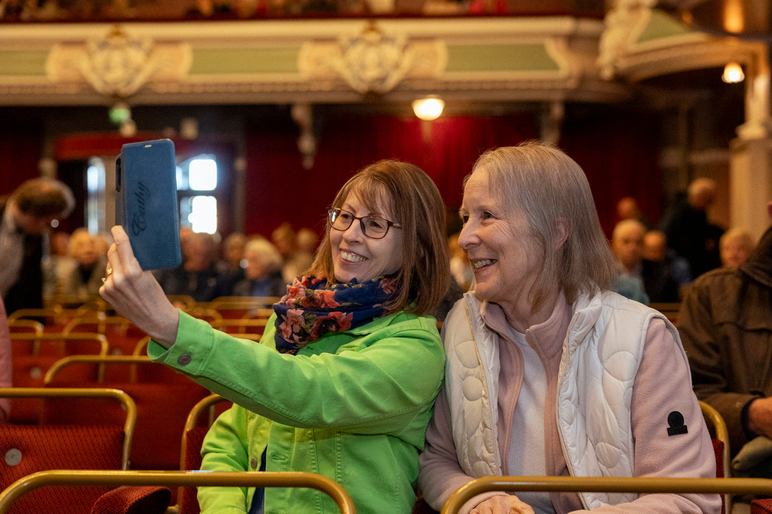 Audience at 50th Ilkley Lit Festival