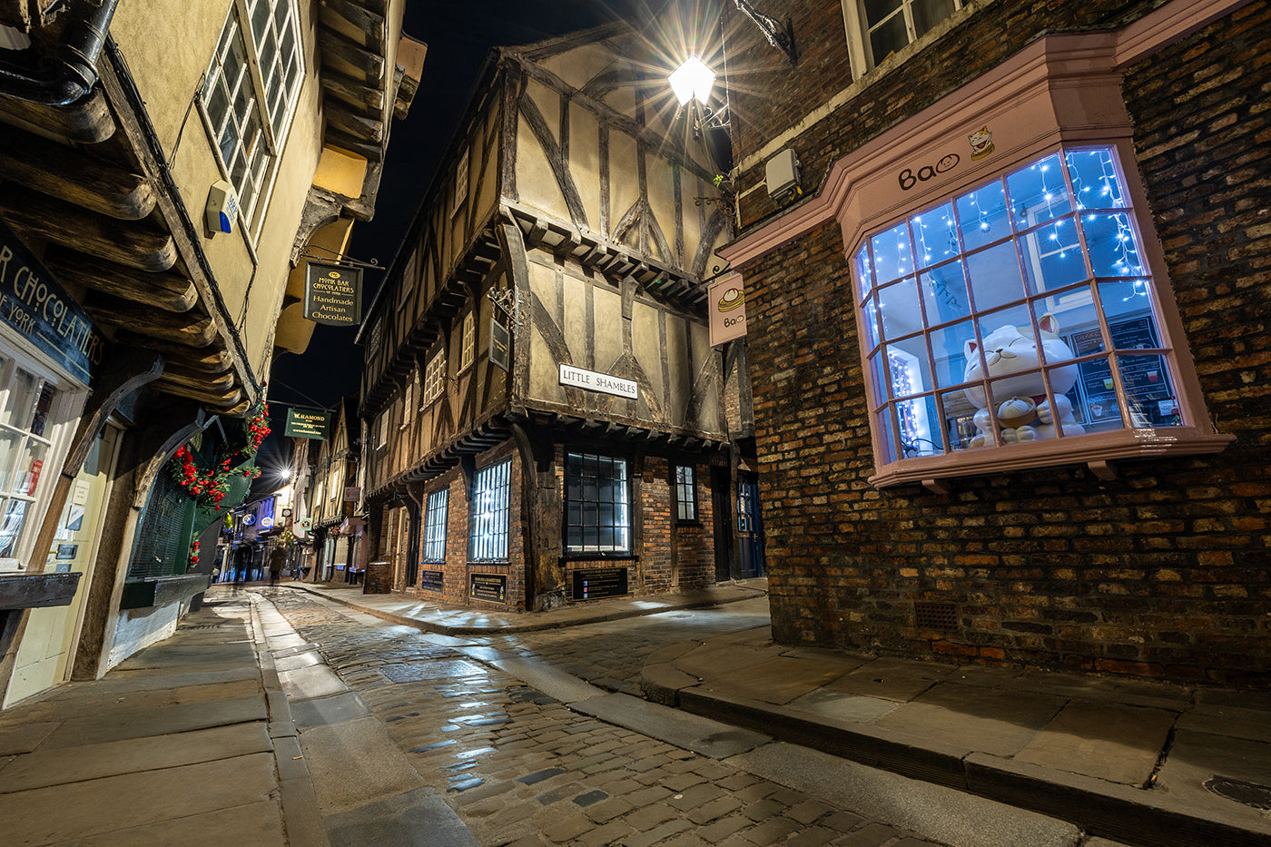 Shamble York night photography