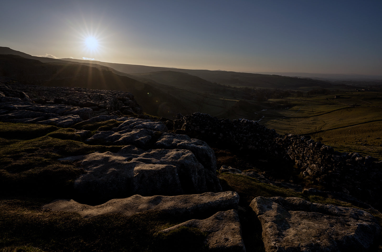 Malham Early Morning Light