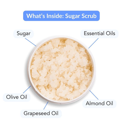 whats inside sugar scrub