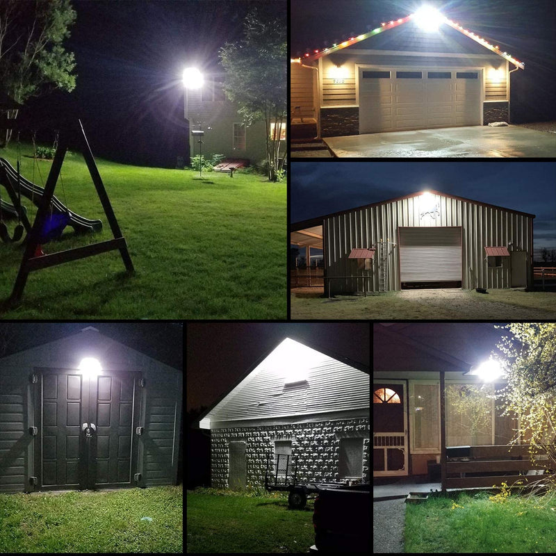 solar flood lights that stay on all night