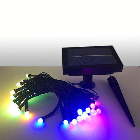 Premium solar christmas lights multi-color