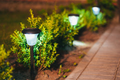 Beautiful solar garden lights clearance