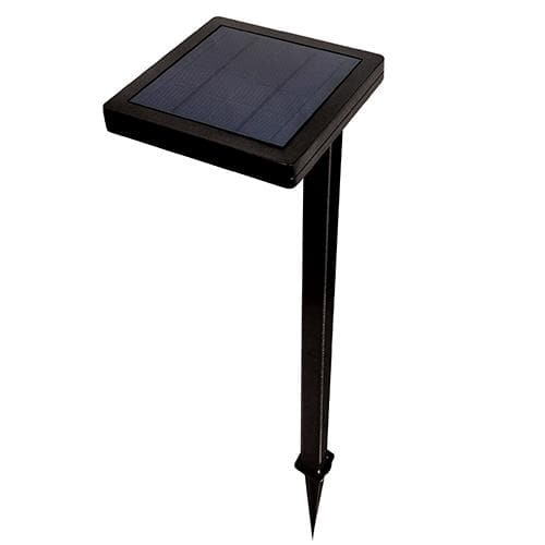 Contemporary Solar Pathway Light | Black or Bronze | Bright & Warm White Switch - Outdoor Solar Store product image