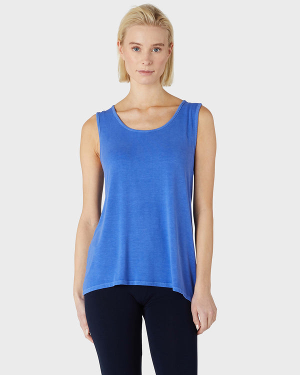 Speedway Premium Jersey Cami - Ocean Blue