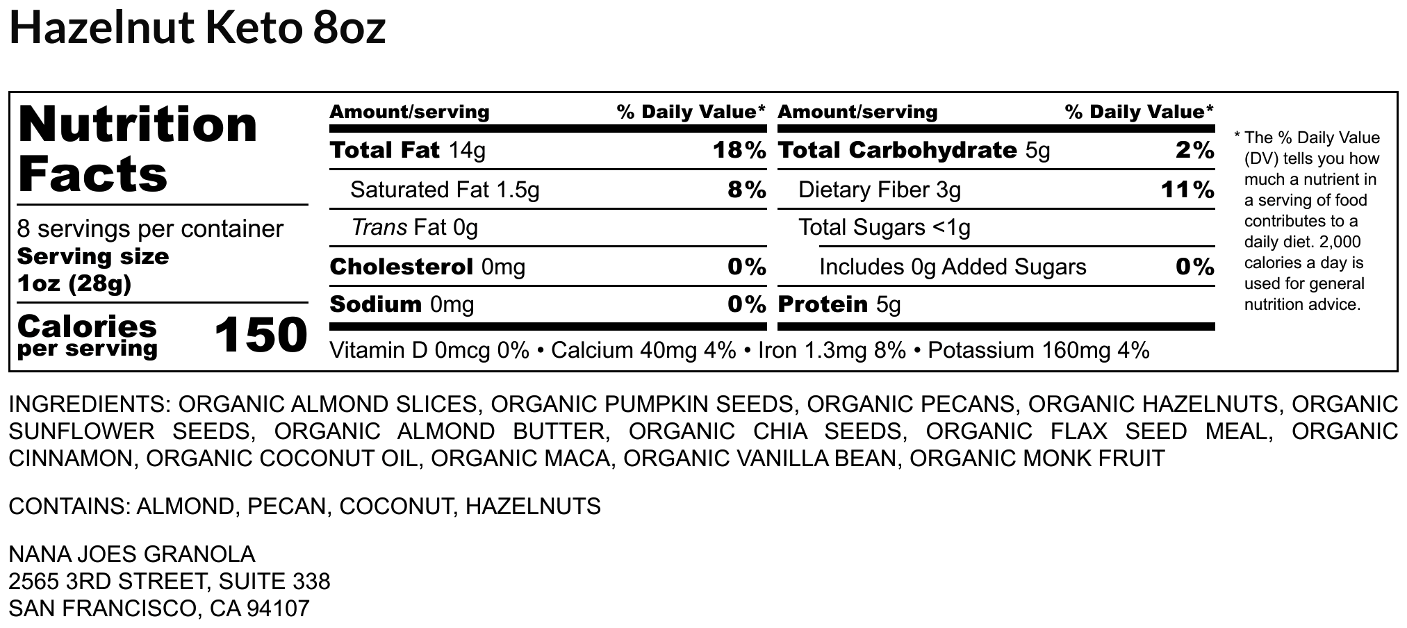 nutrition facts image