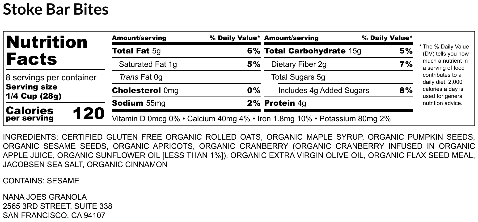 nutrition facts image