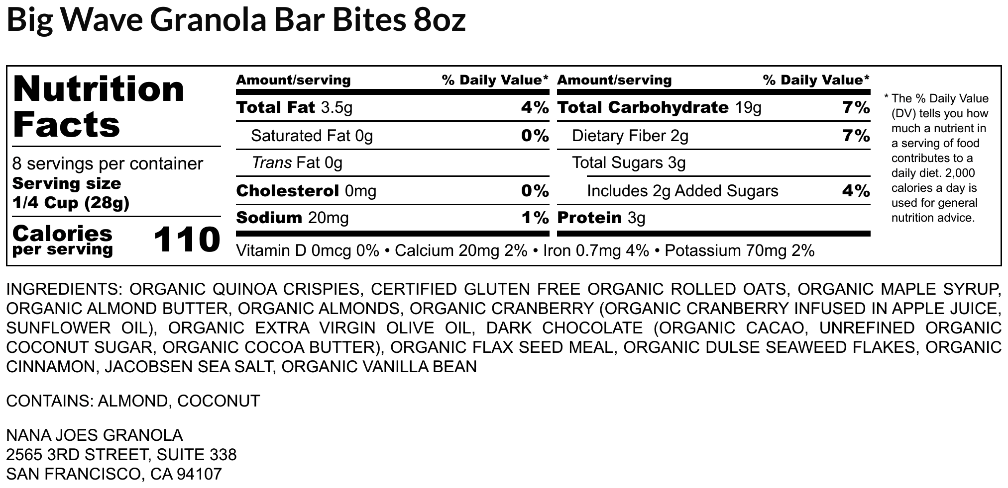 nutrition facts image