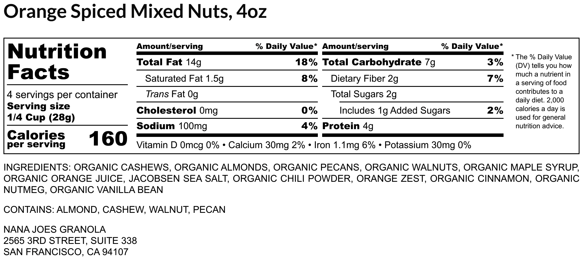 nutrition facts image