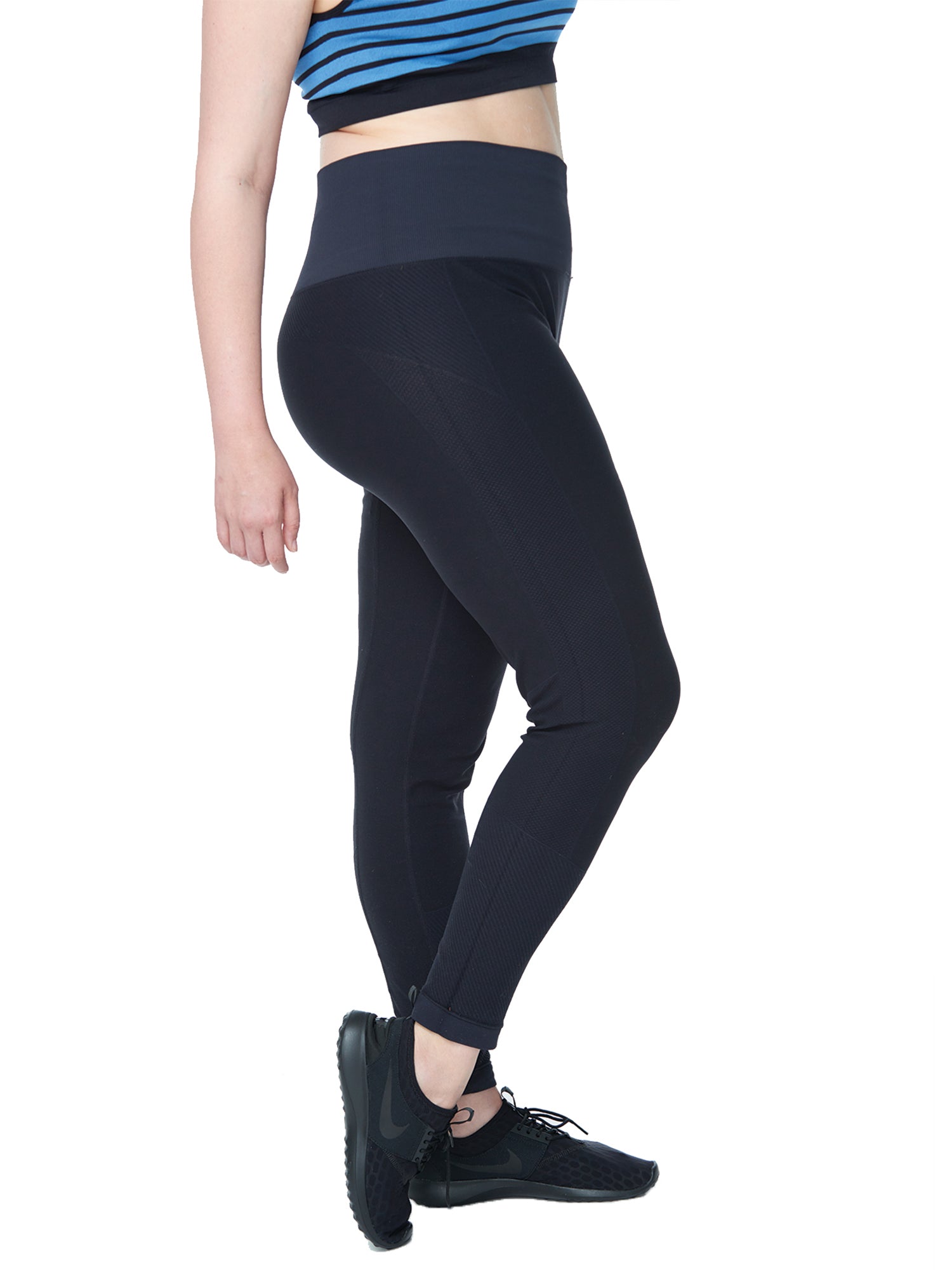 Knosfe High Waisted Leggings Tummy Control Thermal Fleece Lined