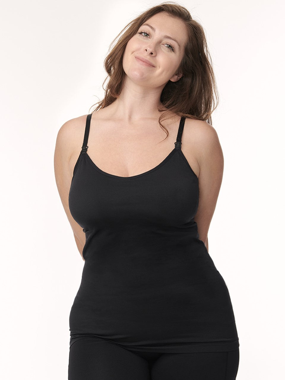 Buy Clovia Black Cotton Maternity Camisole for Women Online @ Tata CLiQ