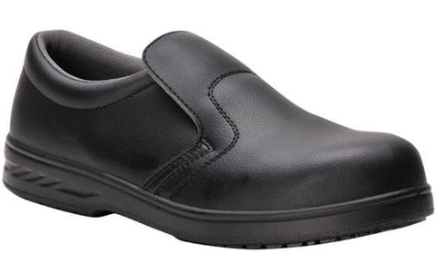 Slip on safety shoes Black – SAS Workwear Ltd