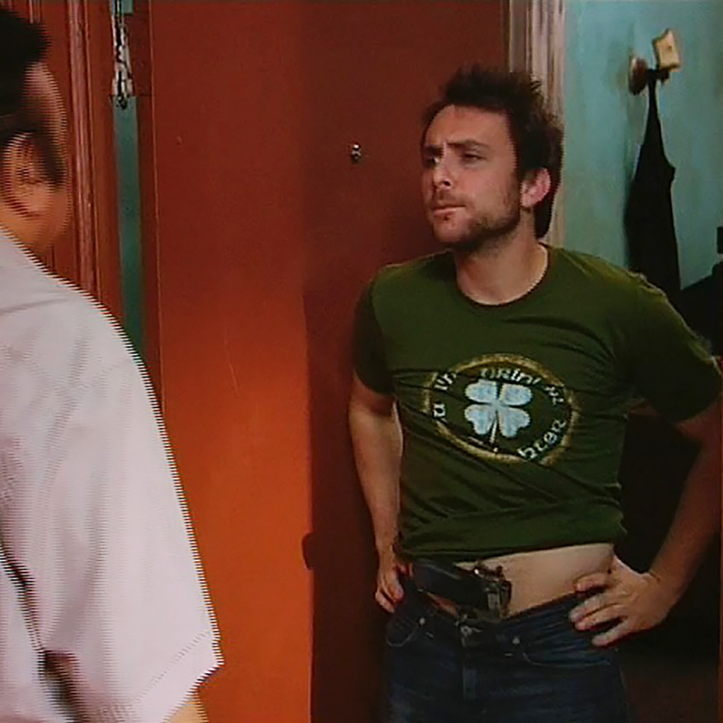 I'm a Drinker Not a Fighter Tee | Charlie Day in Always Sunny in Philadelphia