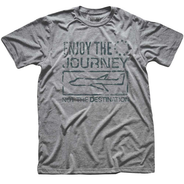 Enjoy the Journey, Not The Destination Retro Tee | From Status Quo to Status Flow