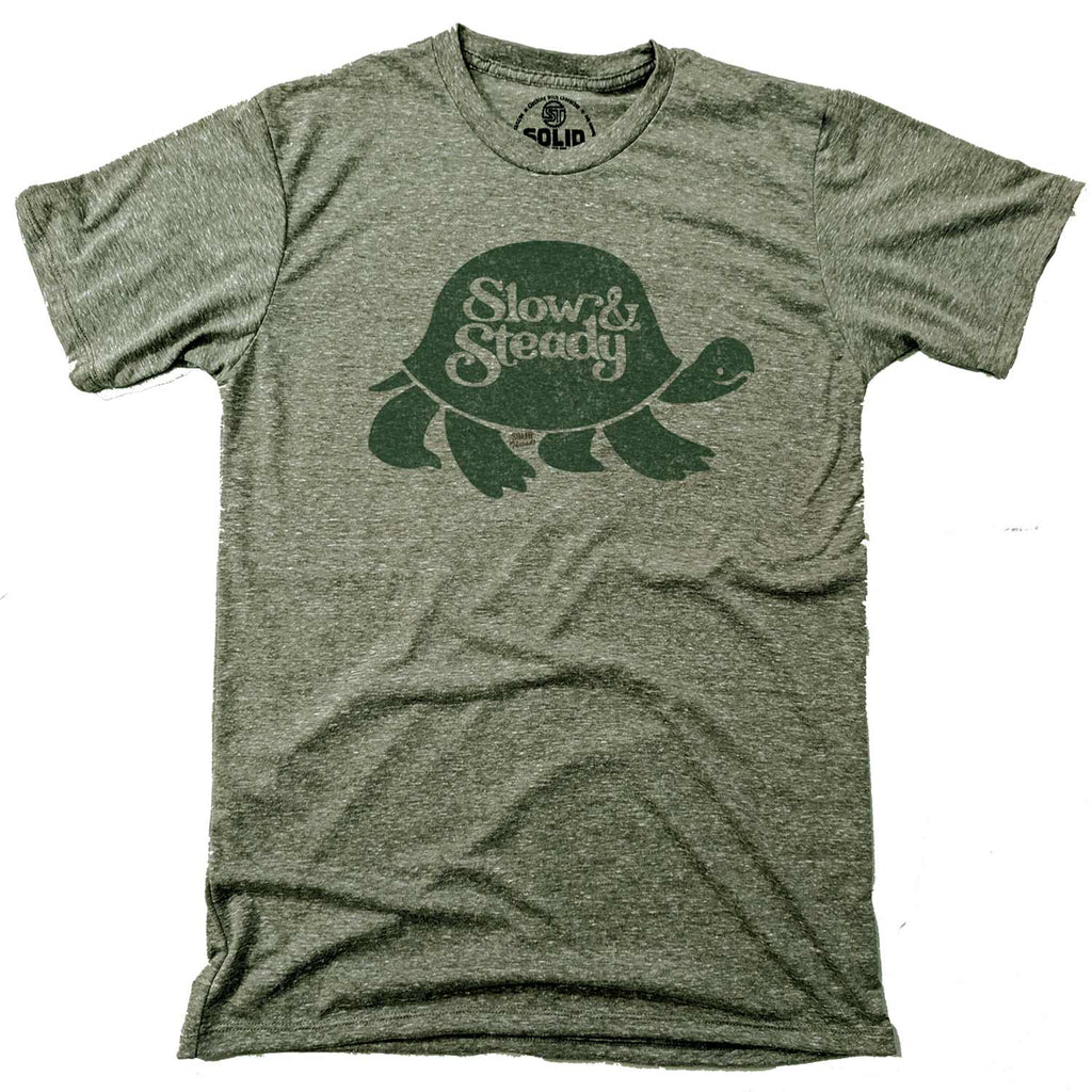 Slow & Steady Vintage Tee | Cool Turtle T-shirt