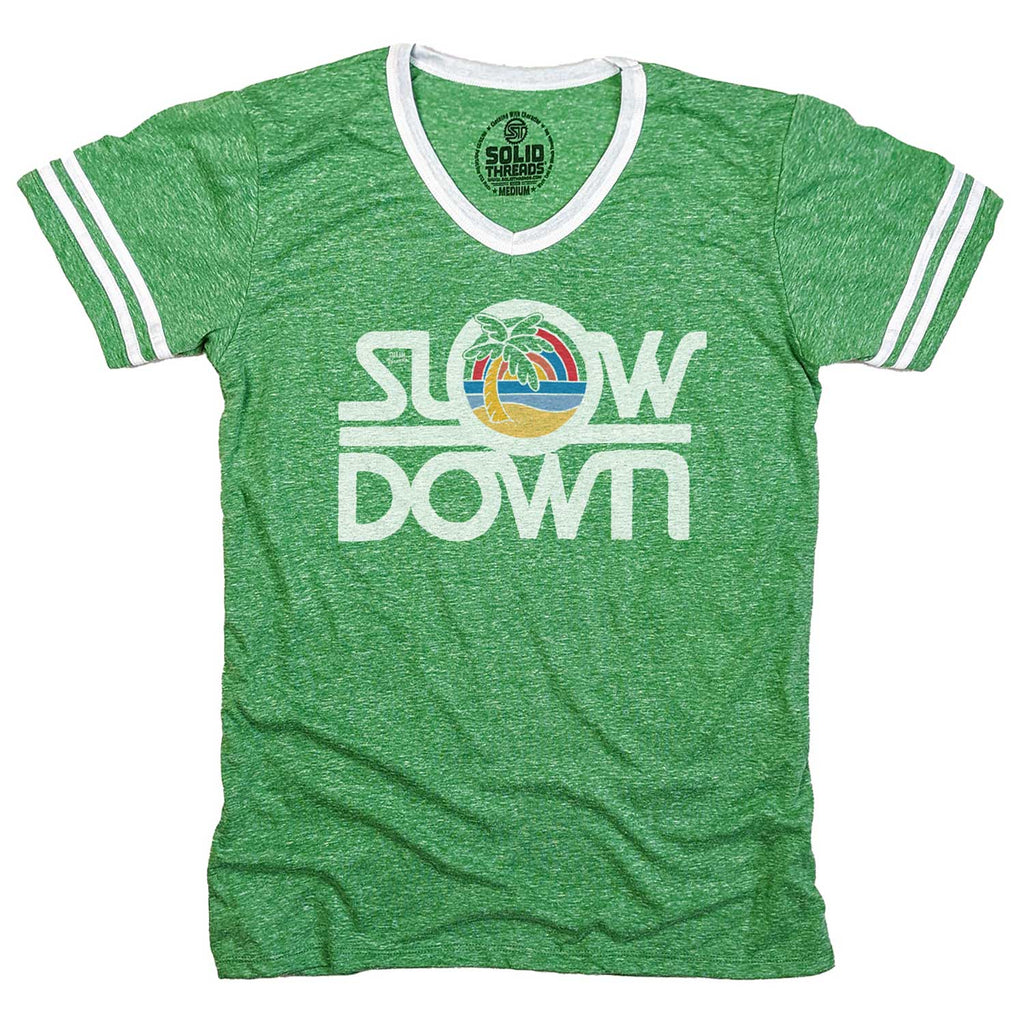 Slow Down Vintage Tee | Cool Beach Graphic T-shirt