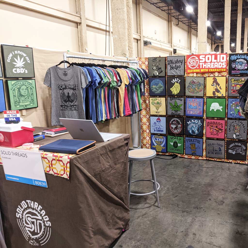 Cool Wholesale Graphic Tees for Kids | Vegas Tradeshow T-shirt Booth 2019