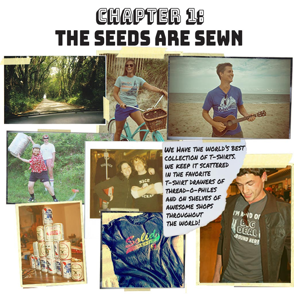 Building a Vintage T-shirt Brand | Solid Threads Chapter 1: The Seeds Are Sewn