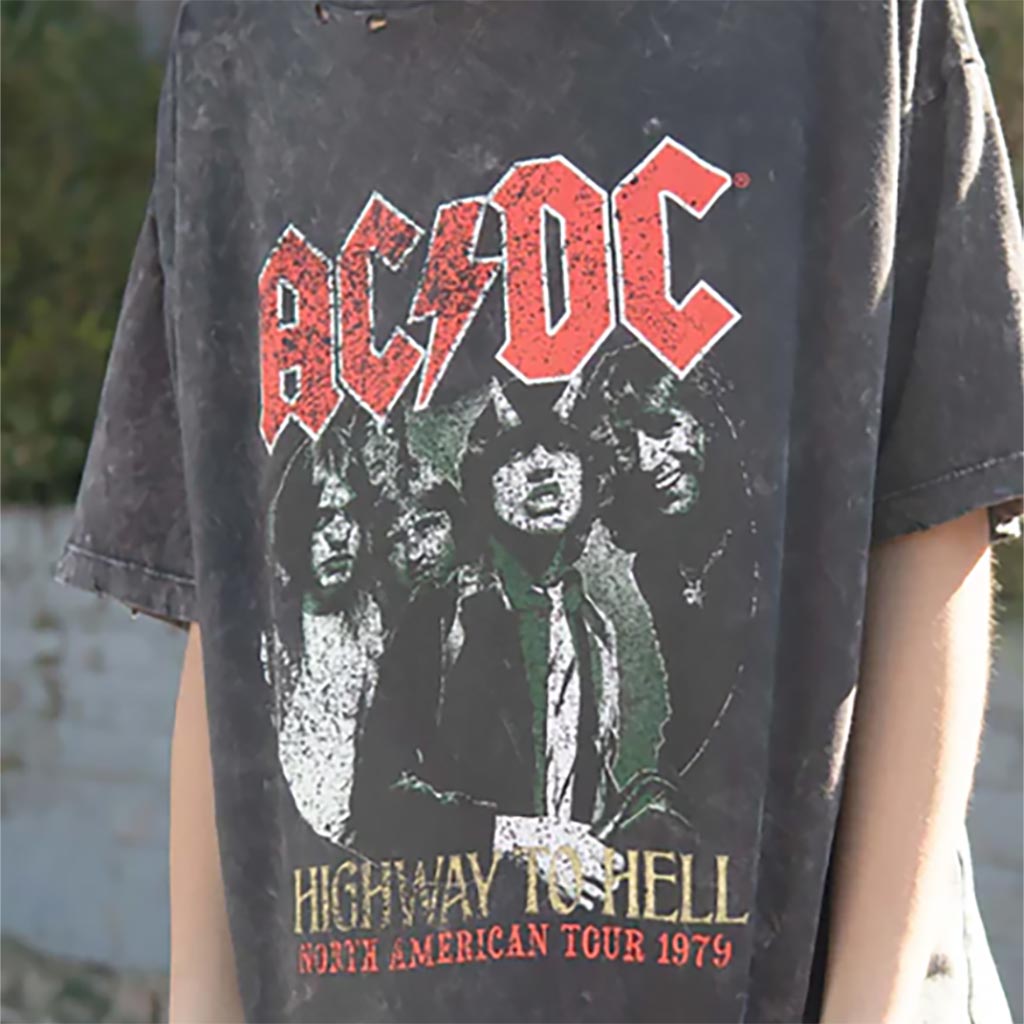 Vintage ACDC T-shirt | Retro Band Graphic Tees