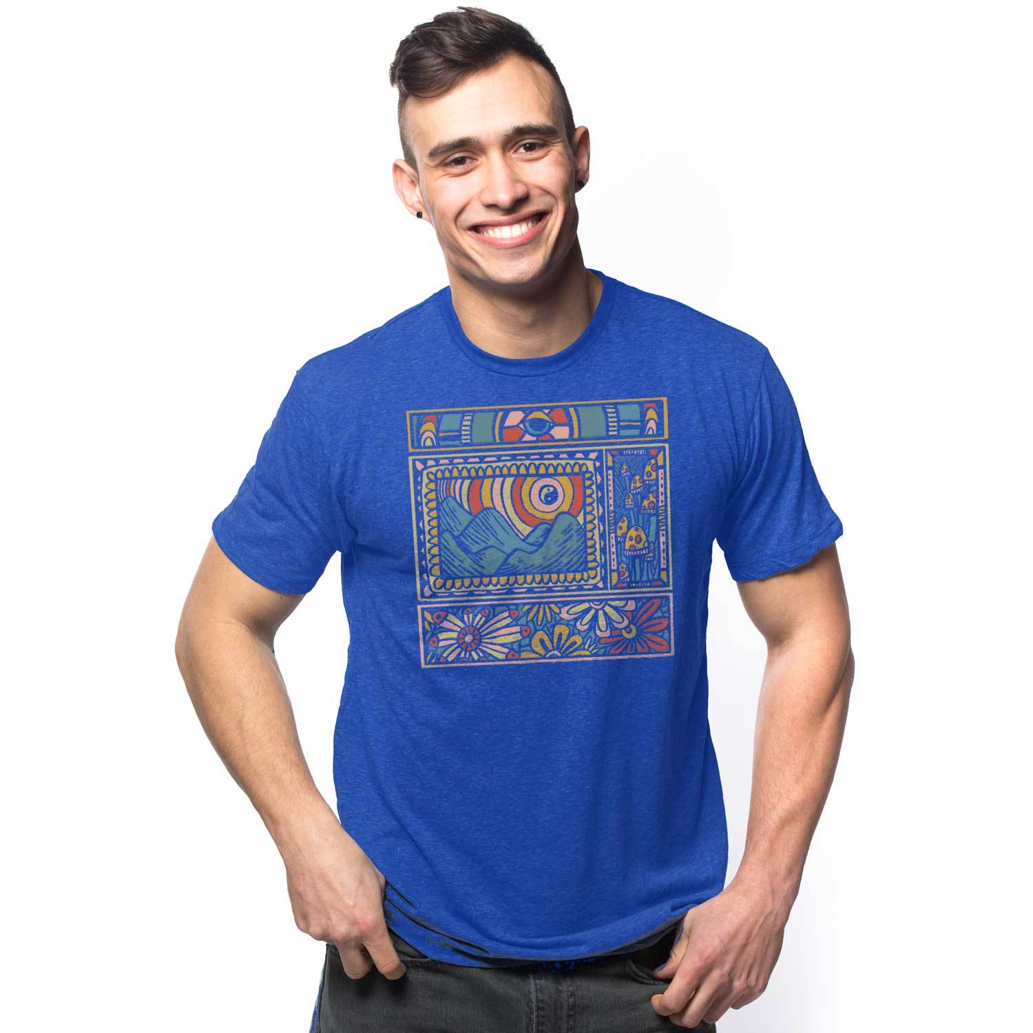 Cool Zion Graphic Nature National T-Shirt Solid | Vintage Artsy Park Tee - Threads