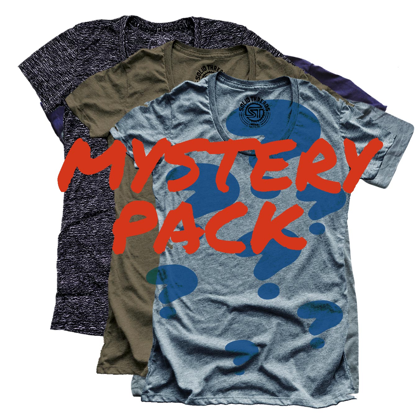 Women's Mystery Pack | 3 Sneaky Good Vintage T-shirts - Threads