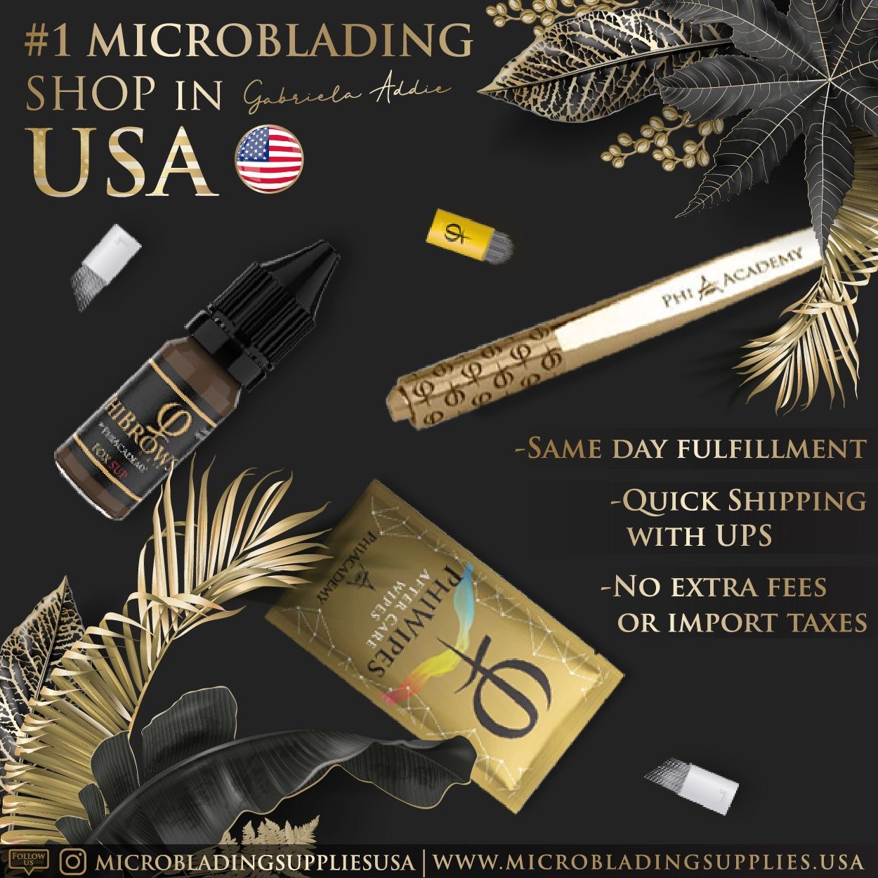 PhiBrows Microblading Supplies USA