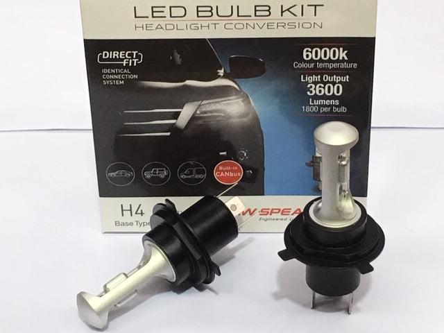 jw speaker h4 led conversion kit