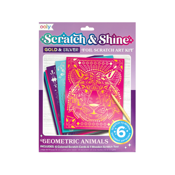 Scratch & Scribble Mini Art Kit - Lil' Juice from OOLY – Urban General Store