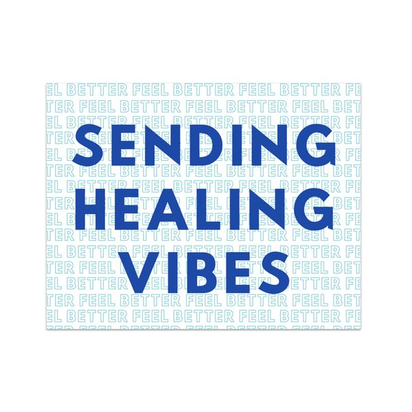 Healing Vibes Card - Little Lovelies - Made in NC, LLC