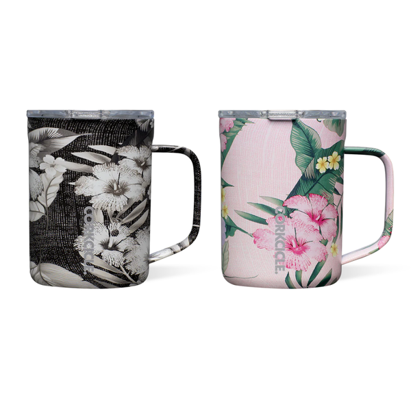 Corkcicle Rifle Paper Co. Hydrangea Coffee Mug 16oz - Her Hide Out