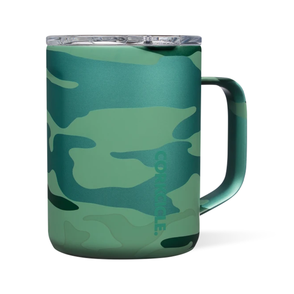 Corkcicle Coffee Mug - Rifle Paper Co. - Blue Hydrangea - 16oz.